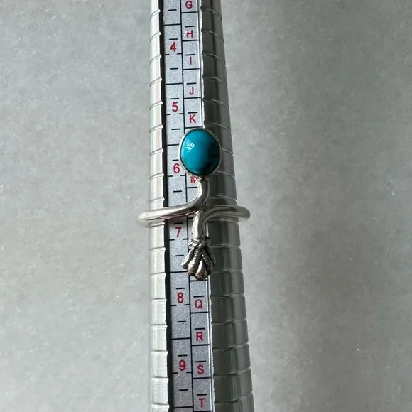 NWOT Sundance Desert Lion Ring, Turquoise, Sterling Silver - Picture 5 of 5